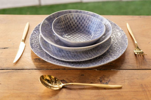 16 Piece Dinner Service - Mixed Patterns