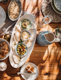 The Hostess gift set — bamboo dish with ramekins styled on a table