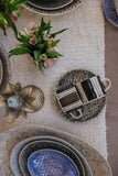 Match Made in Heaven — Studio Lines Black mugs on patterned plate