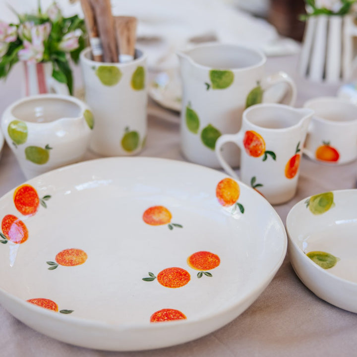 Citrus Garden Large Pie Dish