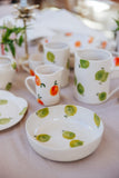 Citrus Garden Popcorn Bowl