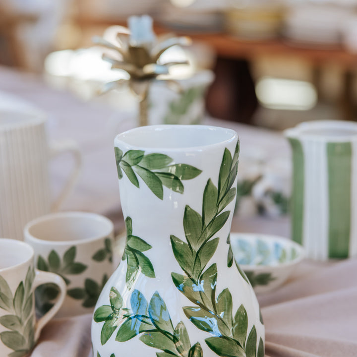 Green Vine Vase