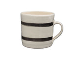 Large Straight Mug Thin Savannah Horizontal Lines (set of 4)