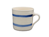 Large Straight Mug Thin Savannah Horizontal Lines (set of 4)