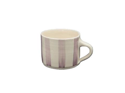 Squat Mug Thin Savannah Vertical (Set of 4)