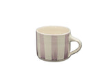 Squat Mug Thin Savannah Vertical (Set of 4)