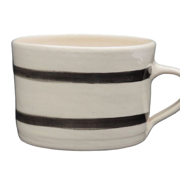 Squat Mug Thin Savannah Horizontal (Set of 4)