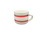 Squat Mug Thin Savannah Horizontal (Set of 4)