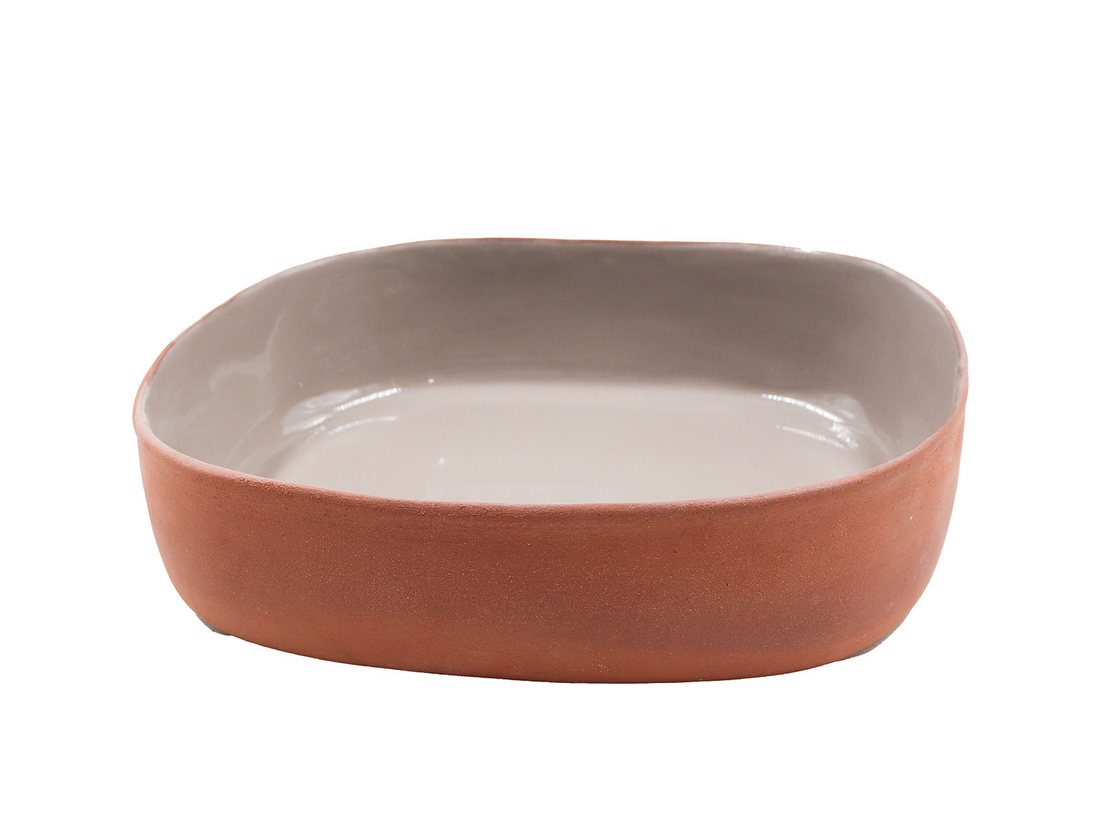 Terracotta Bakeware Potato Plain Glaze