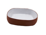Terracotta Bakeware Potato Plain Glaze