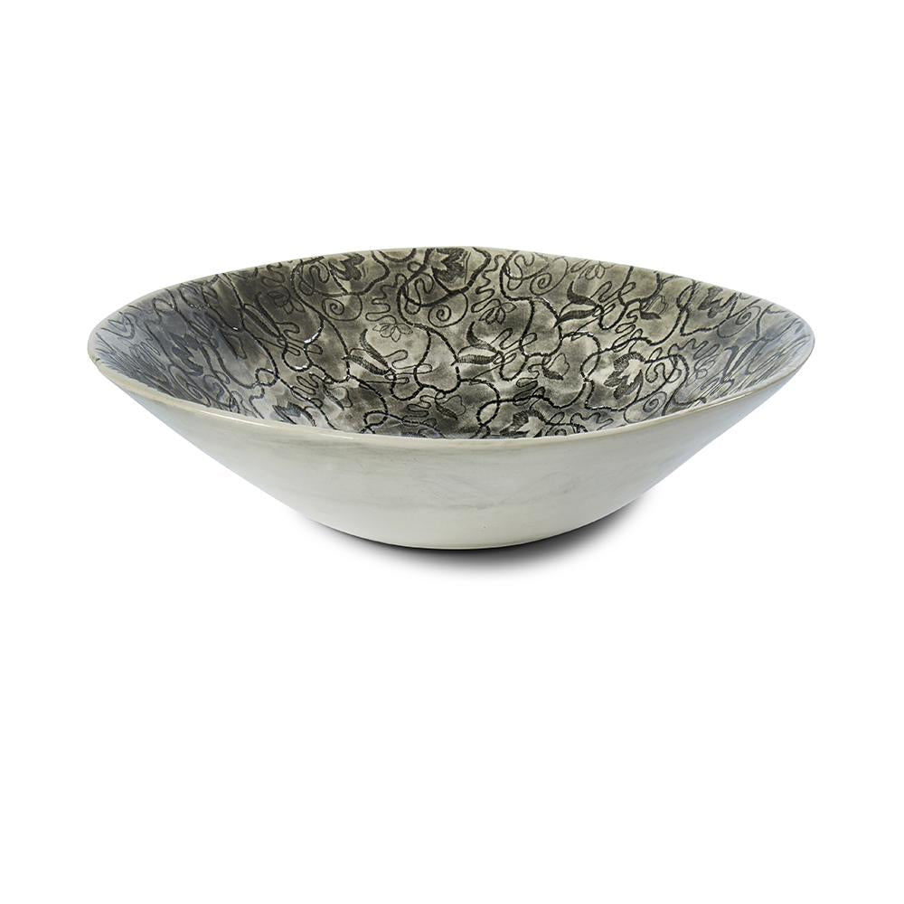 Large Salad Bowl Mixed Patterns