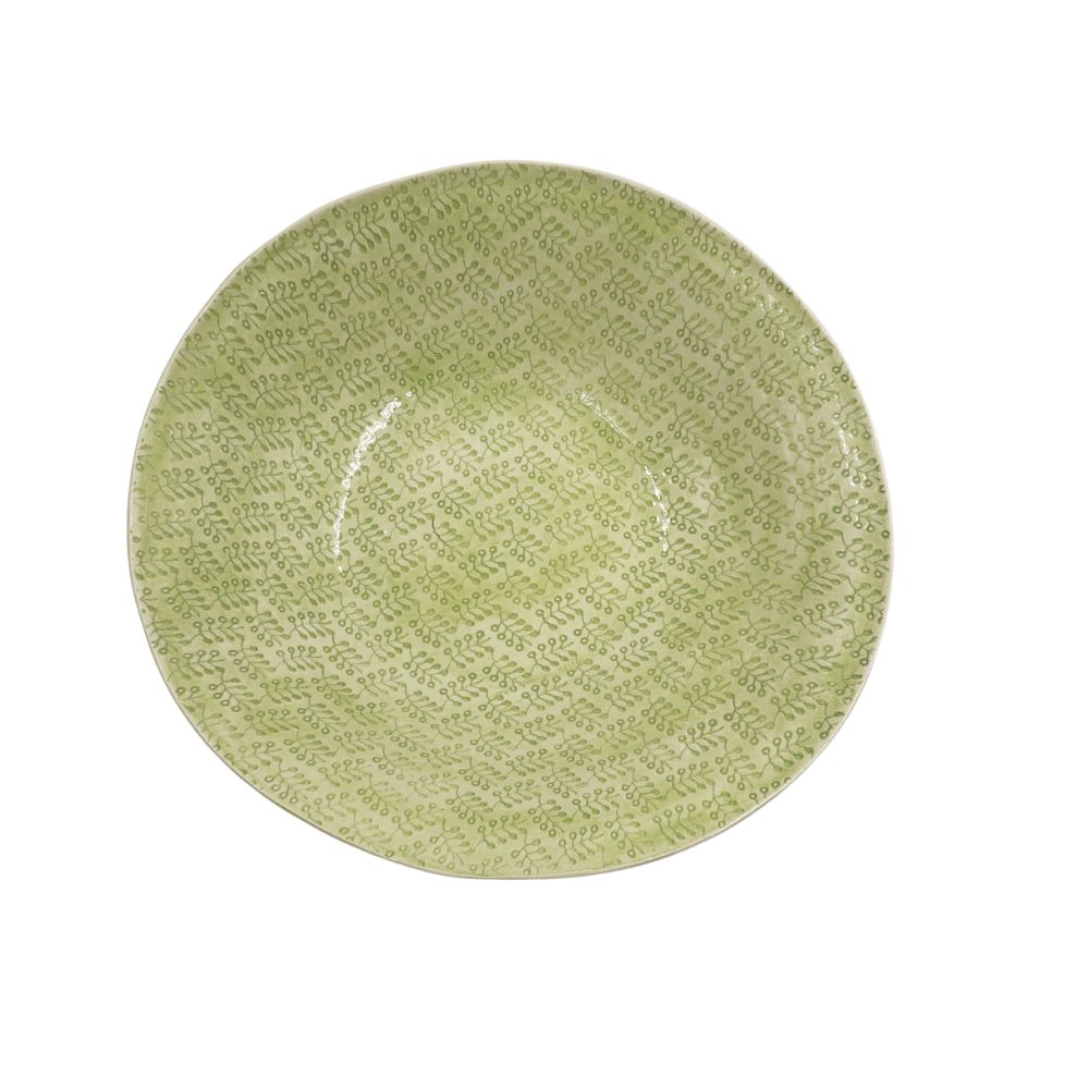 Large Salad Bowl Mixed Patterns