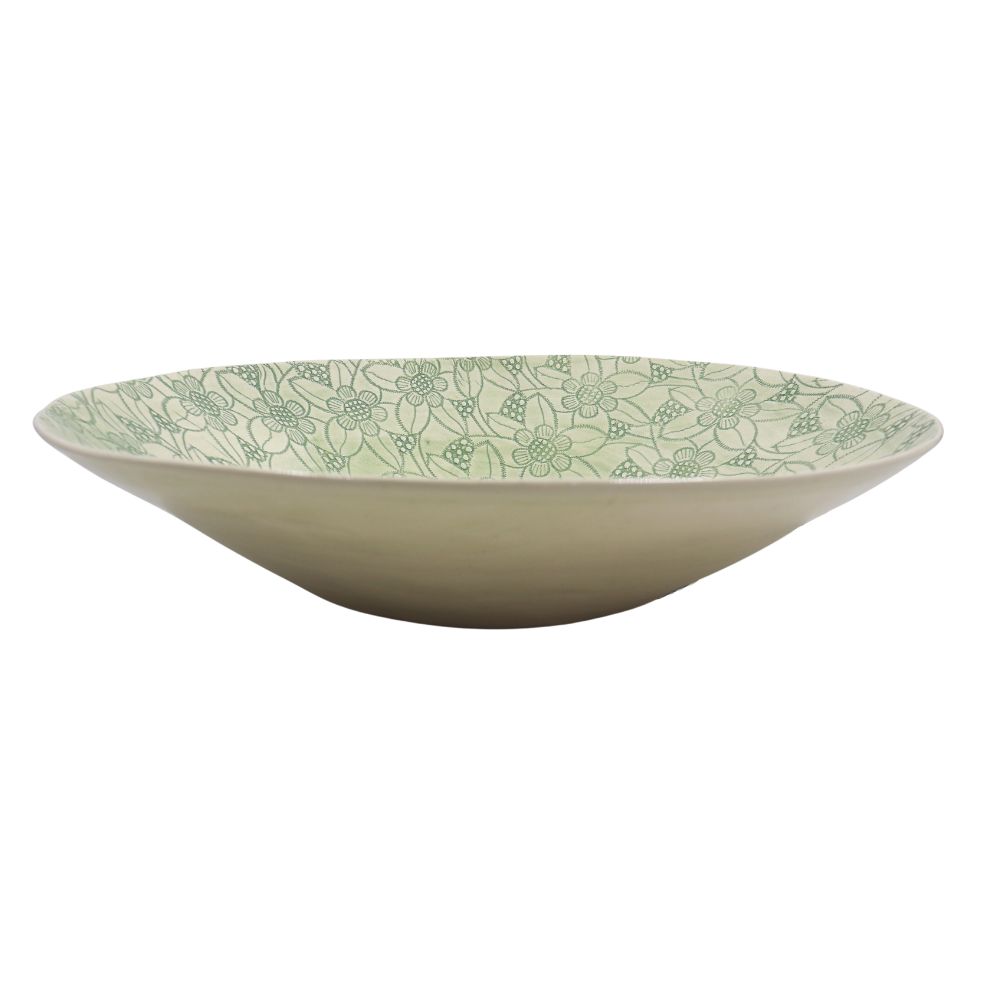 Large Salad Bowl Mixed Patterns