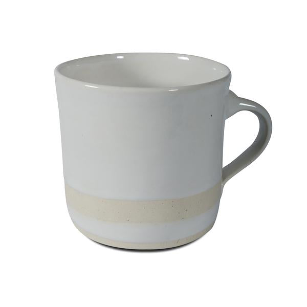 Large Straight Mug Wax Line Glaze