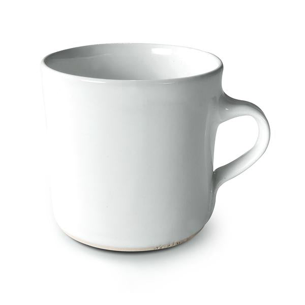 Large Straight Mug Plain Glaze