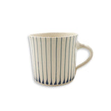 Large Straight Mug Vertical Lines