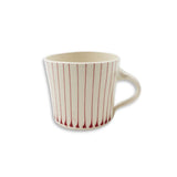 Large Straight Mug Vertical Lines