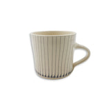 Large Straight Mug Vertical Lines