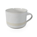 Squat Mug Wax Line Glaze