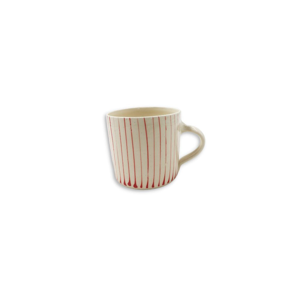 Straight Espresso Vertical Lines